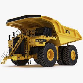 3D Mining Dump Truck Generic 2019